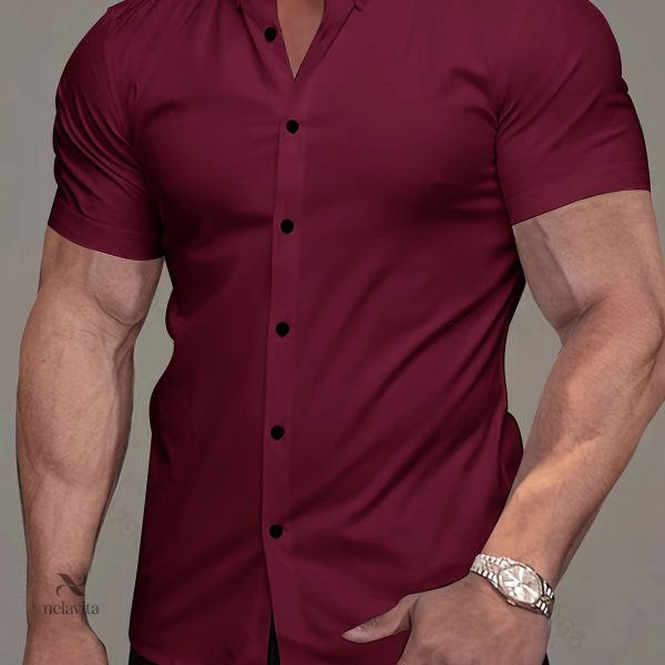 chemise-elegante-et-decontractee-a-manches-courtes-1