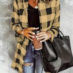 Chemise à carreaux colorée, parfaite pour le quotidien