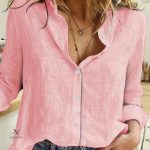 Blouse femme en lin respirant