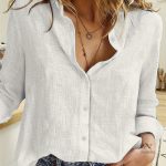 Chemise féminine manches longues élégante