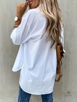 Chemise à manches longues pour femme