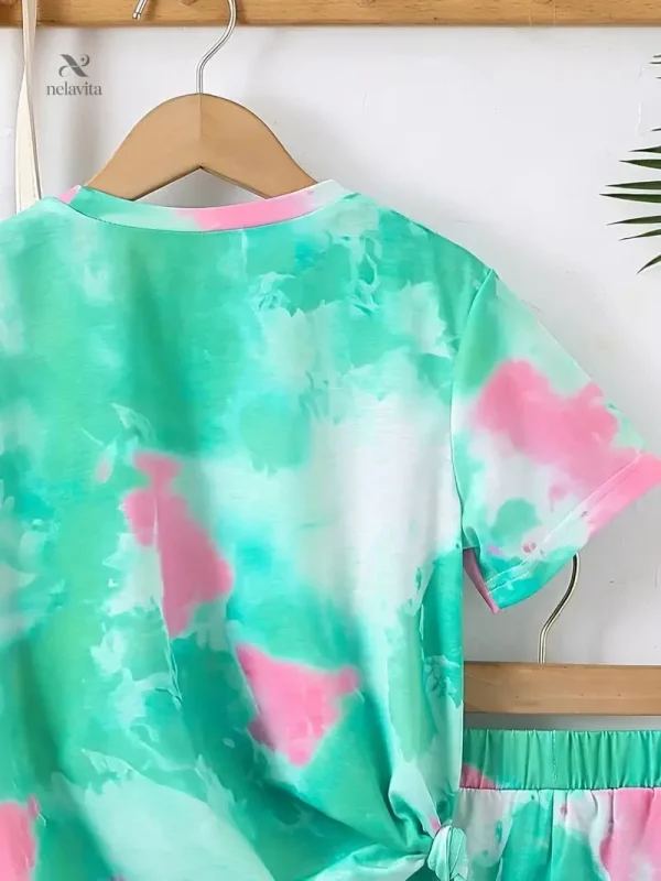 chemise-fille-tie-and-dye-vert-et-rose-avec-imprime-coeur-k2dd2e-1