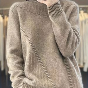 Pull en Maille Chic Femme Grande Taille