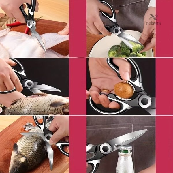 Ustensiles de cuisine, ciseaux en inox