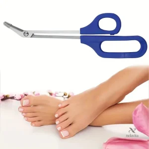 Ciseaux ergonomiques pour pédicure avec manche antidérapant