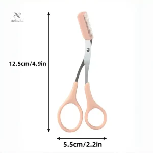 Ciseaux de Précision avec Peigne Intégré pour sourcils