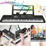 Piano électronique avec support de tablette pratique