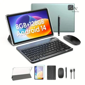 Clavier Compact Sans Fil pour Tablette et Bureau