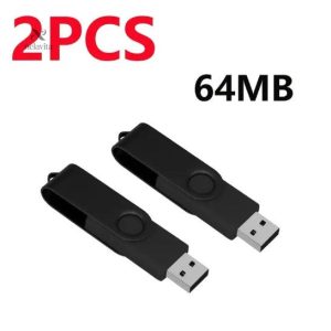 Clé USB (Lot de 2) – Petite Capacité de Stockage pour Tests, Sécurité et Transferts Légers