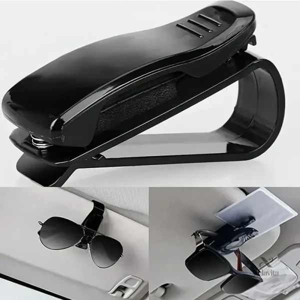 Support de rangement pratique pour lunettes dans la voiture