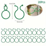 Clips de fixation pour plantes solides et réutilisables