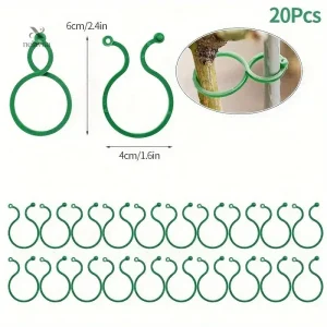Clips de fixation pour plantes solides et réutilisables