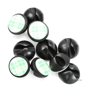 Clips de gestion câbles pour voiture, accessoire pratique