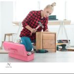 Kit bricolage complet en métal, couleur rose