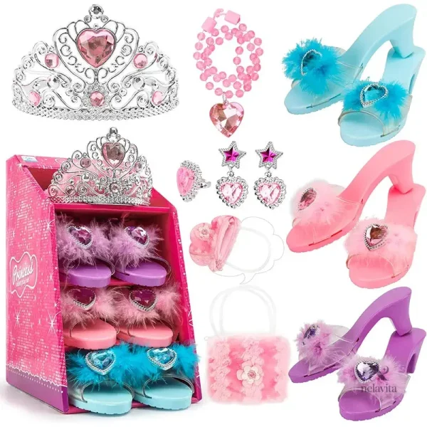coffret-deguisement-princesse-fille-chaussures-bijoux-cou-vd6l3s-1 Coffret déguisement princesse pour fille avec accessoires