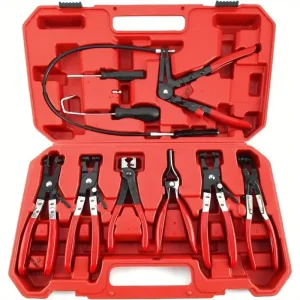 Coffret pince à collier de serrage 7 pièces