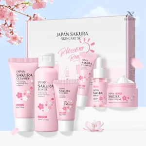 Coffret Soin Visage JAPAN SAKURA – Hydratant et Éclat