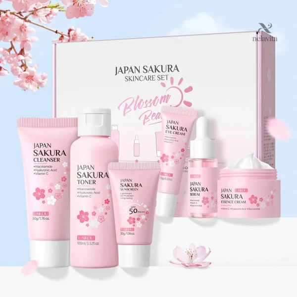 coffret-soin-visage-japan-sakura-ensemble-6-en-1-hydratan-jregki-1 Coffret Soin Visage JAPAN SAKURA – Hydratant et Éclat