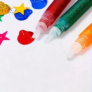 Stylo de colle pailletée pour projets artistiques