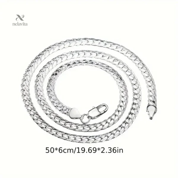 Bijou tendance en acier inoxydable argent pour homme