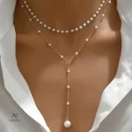 Bijou chic en perles pour mariée et soirées élégantes
