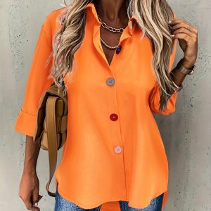 Chemise colorée femme tendance et moderne