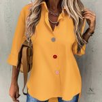 Chemisier chic et coloré pour la saison