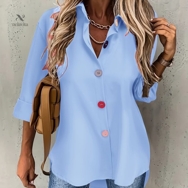Chemise polyvalente pour un style élégant et coloré