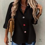Blouse légère aux teintes variées pour l'été