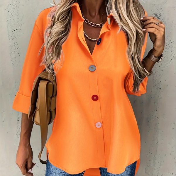 Blouse colorée pour un look frais et dynamique