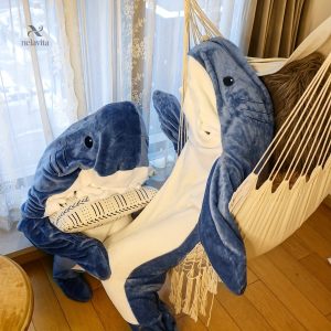 Couverture lavable au motif Requin, style retro