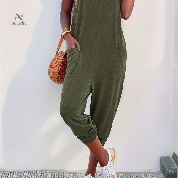 Look élégant avec cette combinaison unie