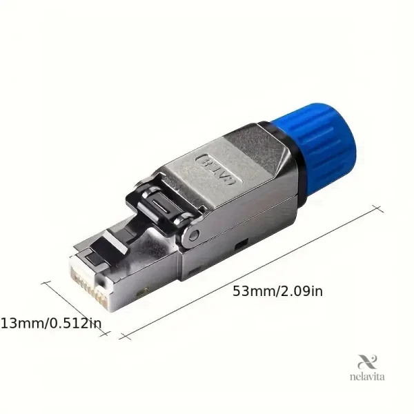 Keystone Jack métallique pour installation facile et durable