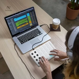 Contrôleur MIDI à pads 16 touches – Interface USB compacte pour beatmakers et producteurs