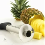 Coupe-ananas inox avec poignée ergonomique pour cuisine