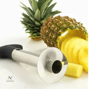 Coupe-ananas inox avec poignée ergonomique pour cuisine