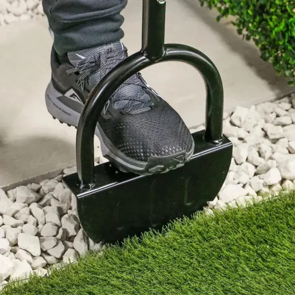 Outil d'édition de bordures précises pour jardin