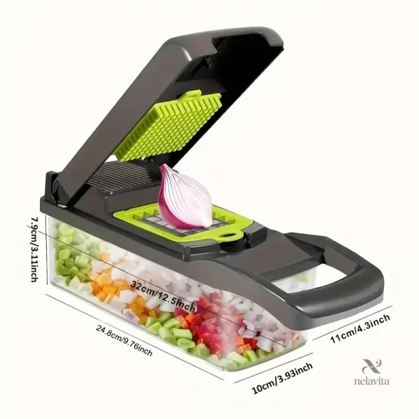 Accessoire de cuisine pratique pour râper et couper légumes