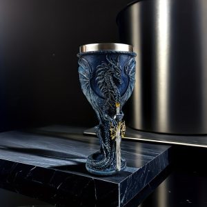 Gobelet isotherme design dragon en acier inoxydable