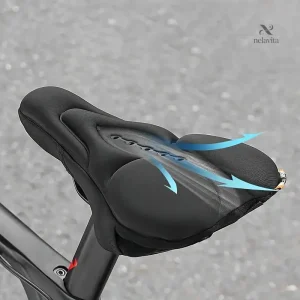 Housse de selle ergonomique pour cyclisme longue distance