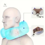 Coussin masseur électrique cervical ergonomique pour détente