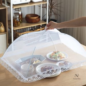 Filet anti-mouches pour couvrir vos plats en extérieur