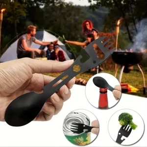 Cuillère et fourchette combinées pour pique-nique