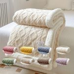 Couverture polaire douce pour les soirées cocooning