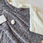 Couverture douillette pour se réchauffer en hiver