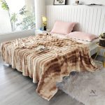 Plaid Réversible Luxe en Fausse Fourrure
