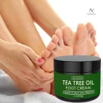 Crème hydratante pour pieds, formule apaisante