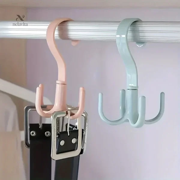 Support multi-crochets idéal pour dressing ou armoire