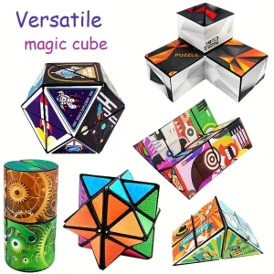 Cube Magique Multifonction – Puzzle 3D Éducatif