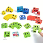 Cubes éducatifs sur les émotions pour le développement